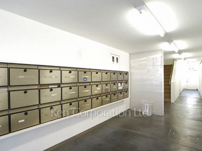 東信松涛マンションの写真 エントランス