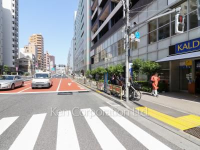 ベルファース戸越スタティオの写真 前面道路