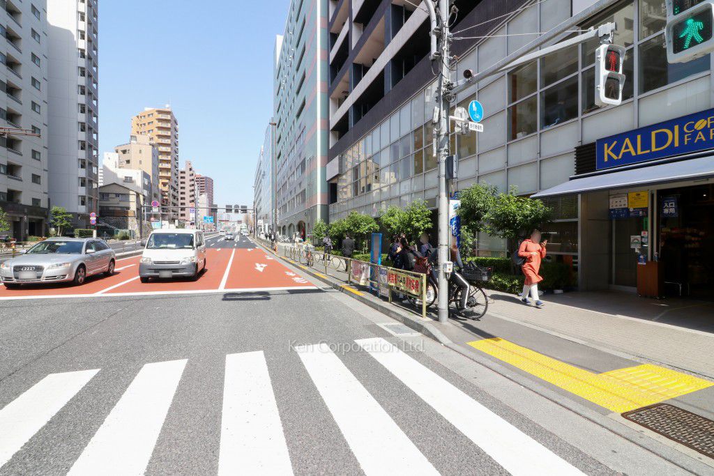 ベルファース戸越スタティオの写真 前面道路