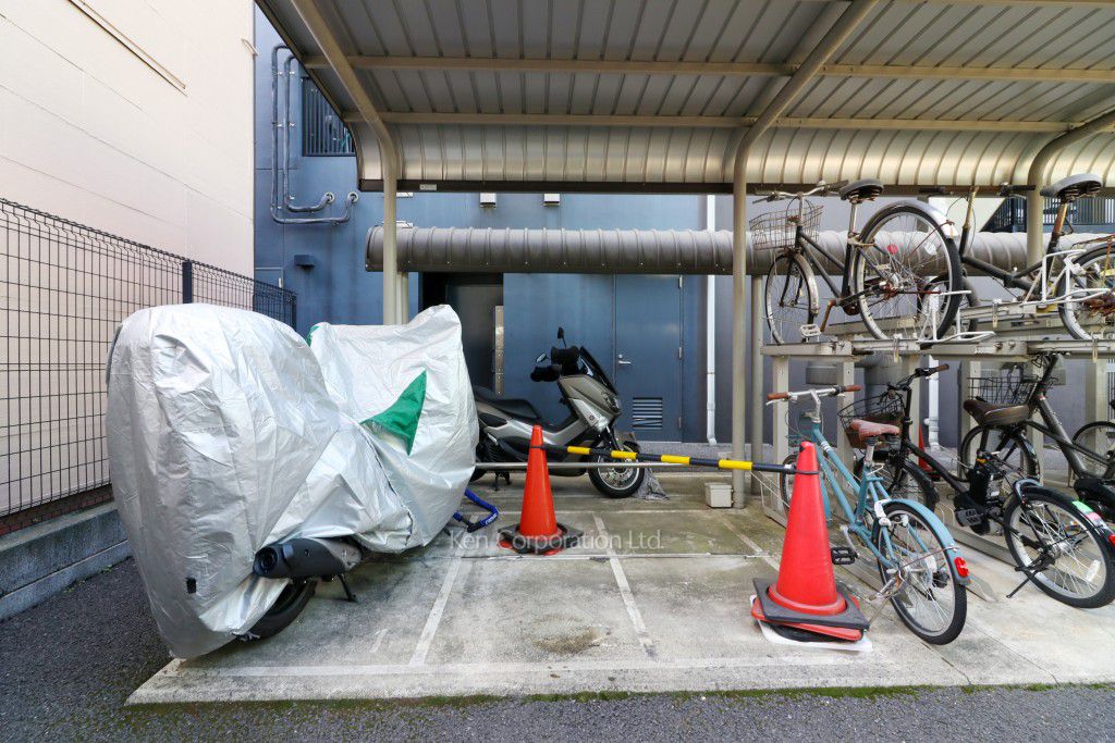 ベルファース戸越スタティオの写真 バイク置き場