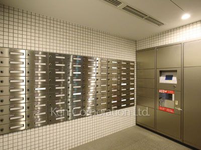 クレヴィア恵比寿の写真 郵便受け、宅配ボックス