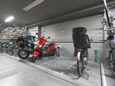 フォルム白金の写真 バイク置き場