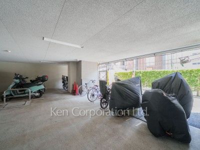 フェイム芝浦インターウェーブの写真 バイク置き場