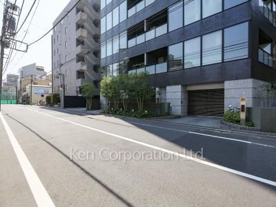 ウェリス高輪の写真 前面道路