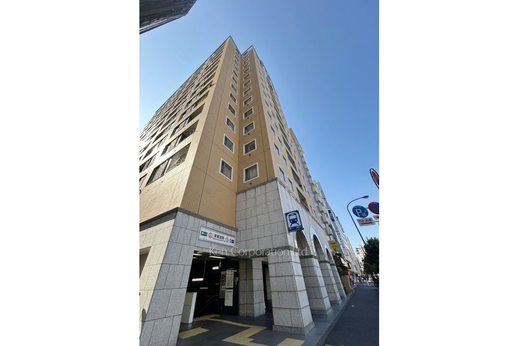 東新宿レジデンシャルタワーの写真 外観ひき