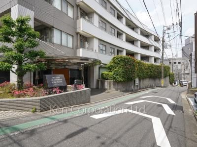 目黒東山シティハウスの写真 前面道路