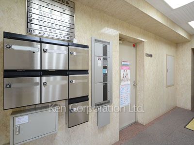 番町グロリアビルの写真 郵便受け