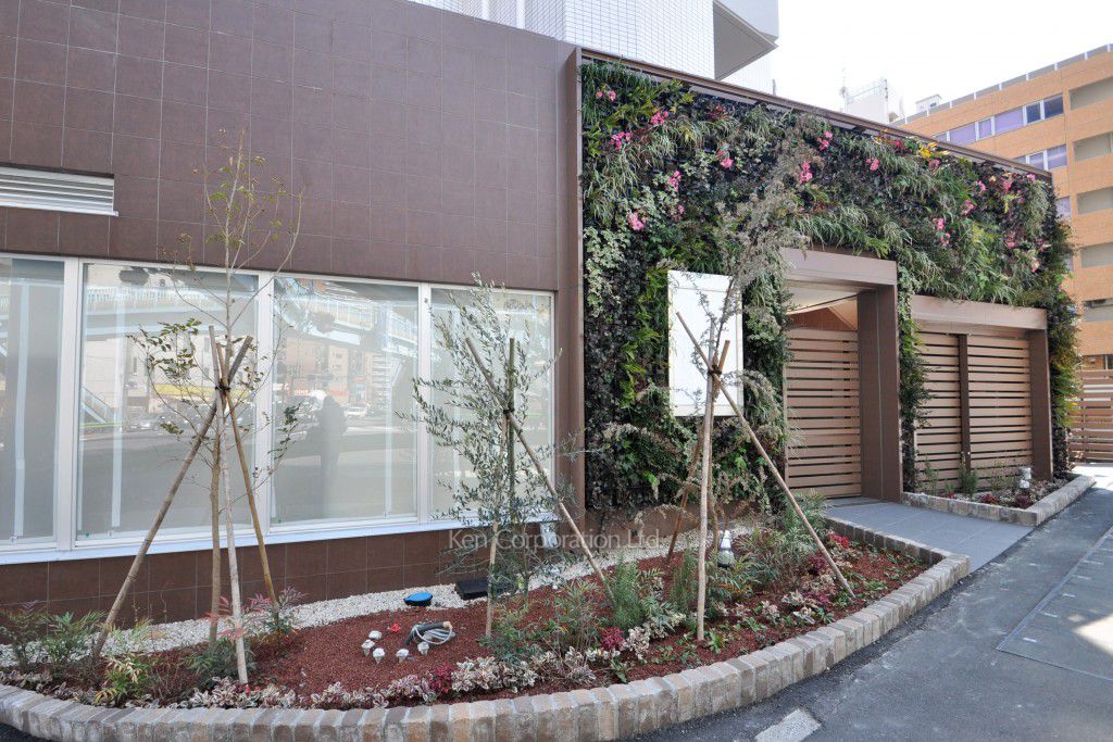 アンビエンテ芝浦の写真 中庭・植栽