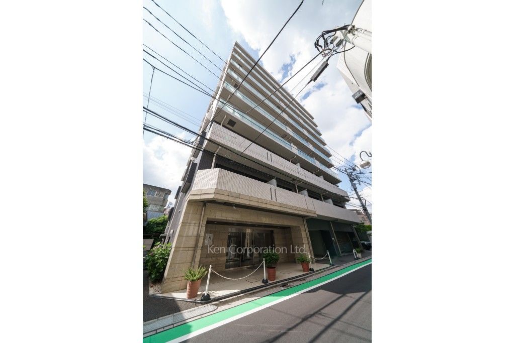 ノーブル代々木上原の写真 外観ひき