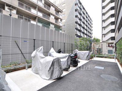 東京ミッドベイ勝どきの写真 バイク置場