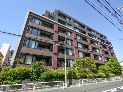 ヴィークコート市谷加賀町の写真 外観ひき
