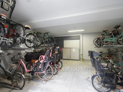 ヴィークコート市谷加賀町の写真 駐輪場