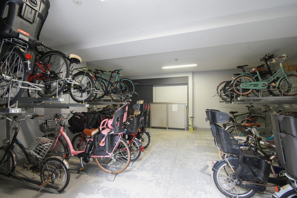 ヴィークコート市谷加賀町の写真 駐輪場