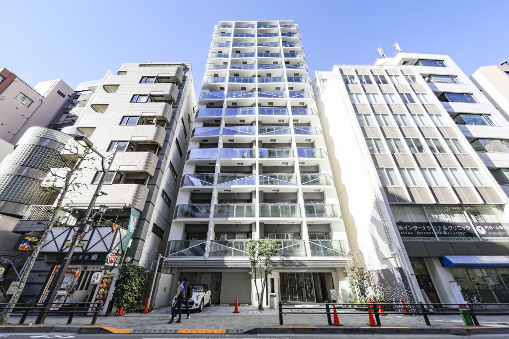 ライオンズアイル赤坂の写真 外観ひき