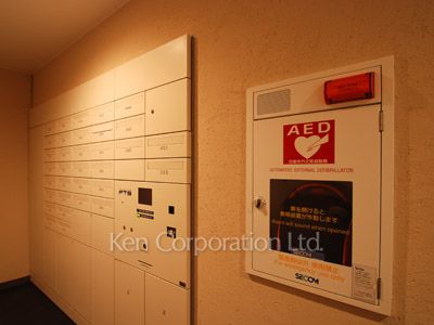 グランハイツ白金の写真 郵便受け、宅配ボックス