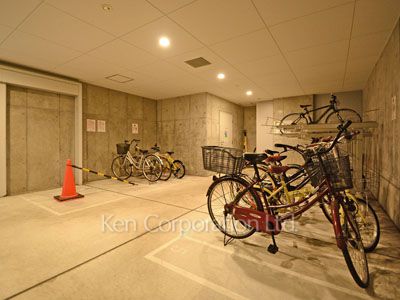 Primal Gotandaの写真 駐輪場