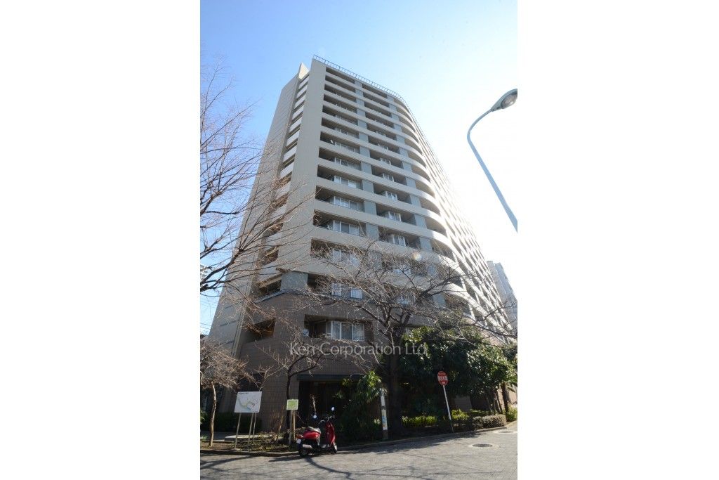 クレストフォルム月島サウススクエアの写真 外観ひき