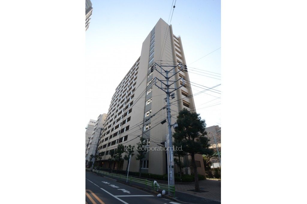 クレストフォルム月島サウススクエアの写真 外観ひき