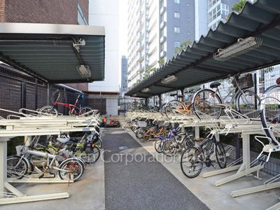 ピアース神楽坂の写真 駐輪場