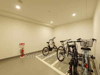 神山フォレストの写真 駐輪場