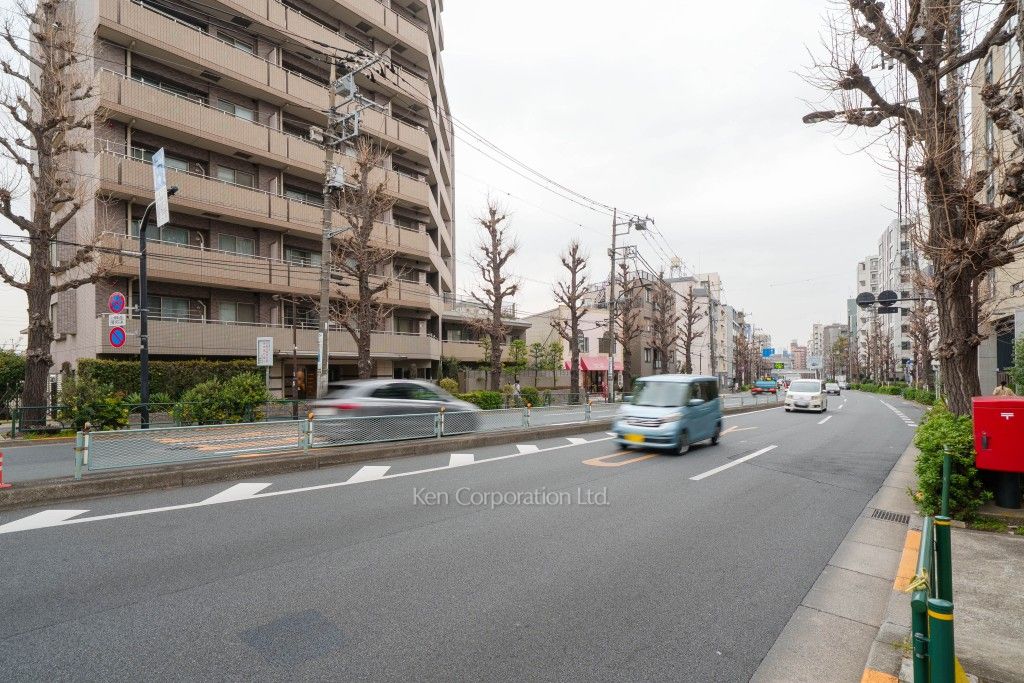 ファミール八雲の写真 前面道路