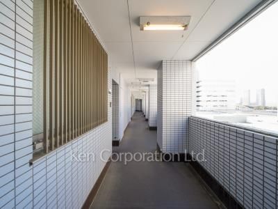 KNリバーシティー(ケンメディアビル)の写真 共用廊下
