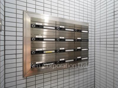 KNリバーシティー(ケンメディアビル)の写真 郵便受け
