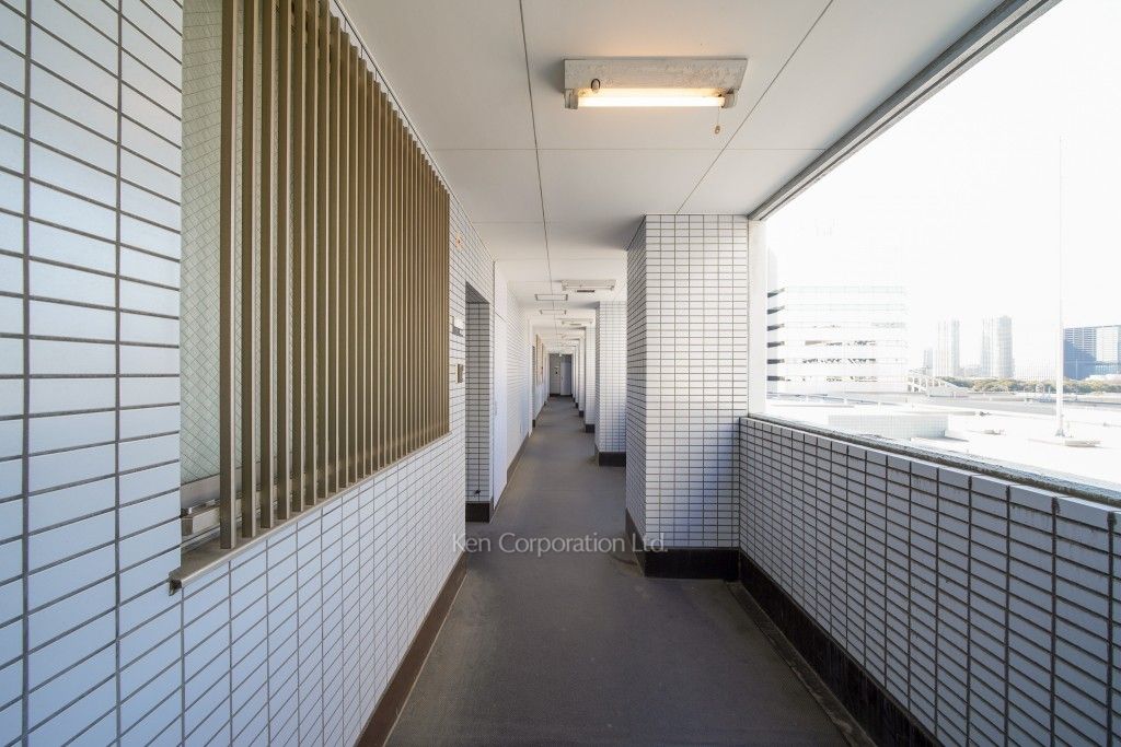 KNリバーシティー(ケンメディアビル)の写真 共用廊下