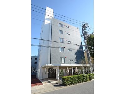 白金台マンションの写真 外観ひき