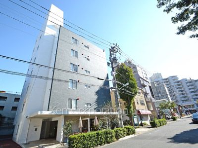 白金台マンションの写真 外観ひき