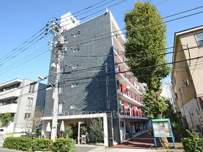 白金台マンションの写真 外観ひき