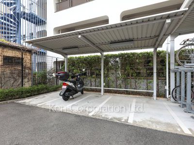 ピアース白金台の写真 バイク置き場