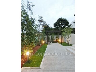ブライトンコートの写真 中庭・植栽