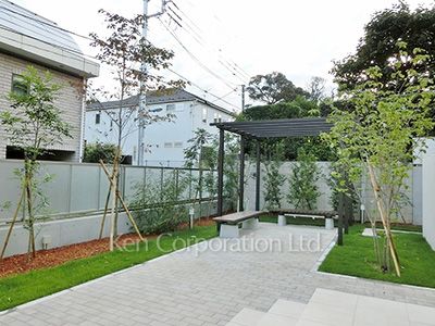 ブライトンコートの写真 中庭・植栽
