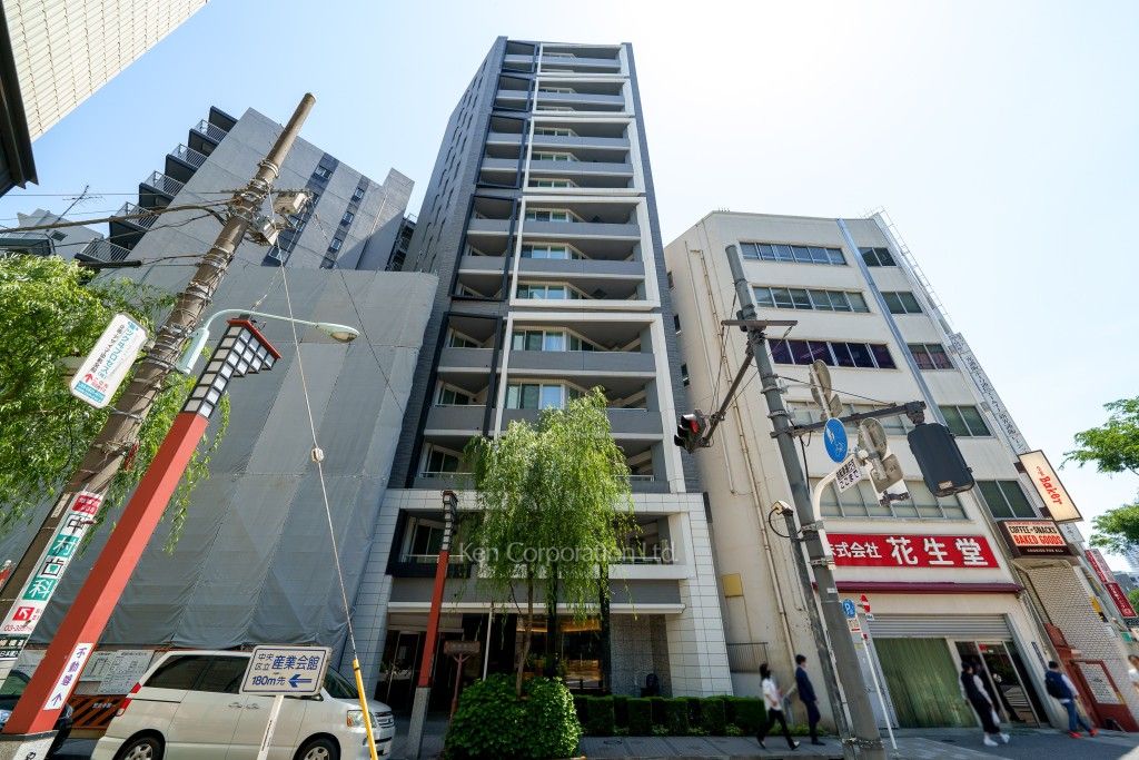 ライオンズ東日本橋の写真 外観ひき