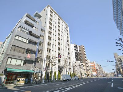 フォレスト早稲田レジデンスの写真 外観ひき