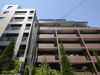 パークコート神楽坂レゼリアの写真 外観ひき