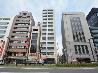 グランスイート四谷二丁目レジデンスの写真 外観ひき