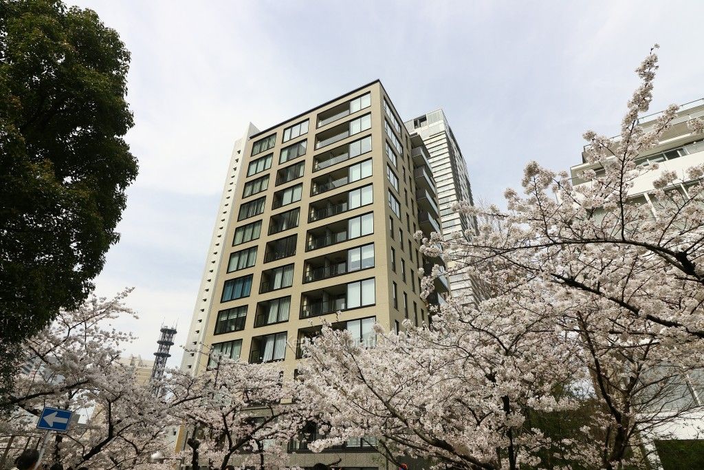 パークコート赤坂桜坂の写真 外観ひき