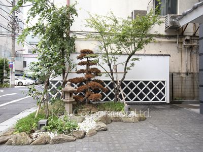 中庭・植栽