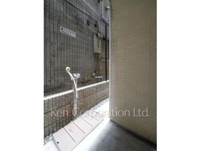 ウェリス銀座2丁目の写真 ペット足洗い場