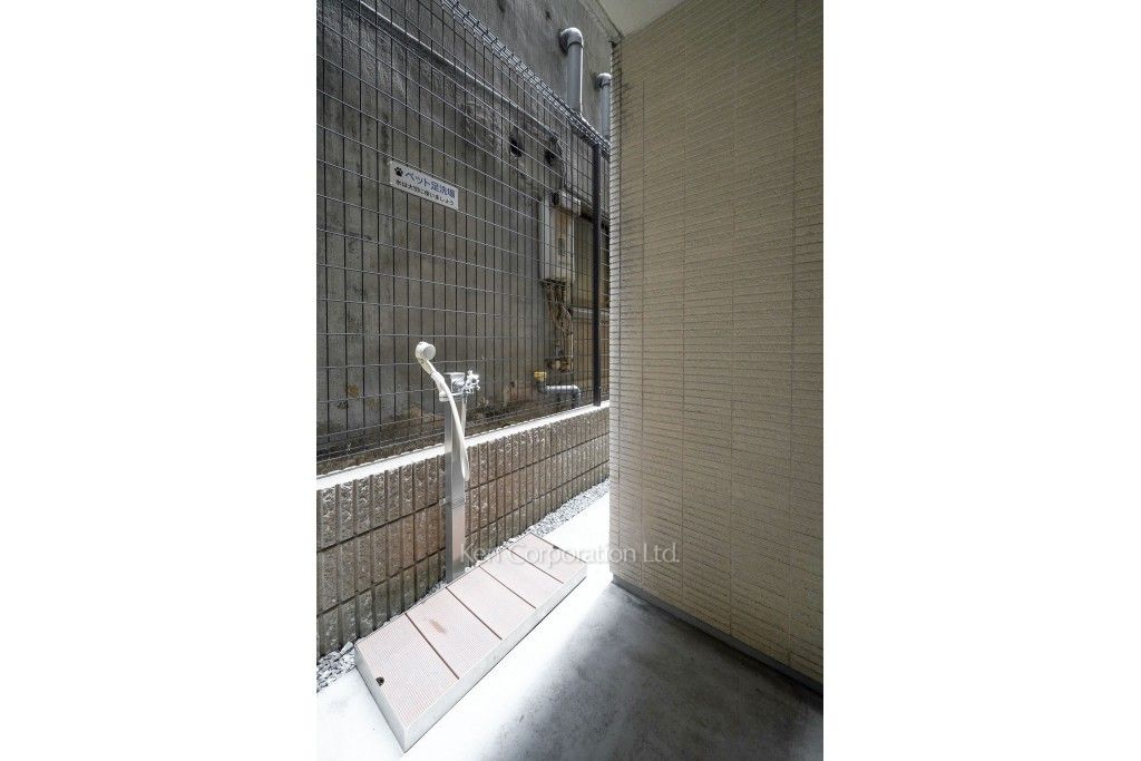 ウェリス銀座2丁目の写真 ペット足洗い場