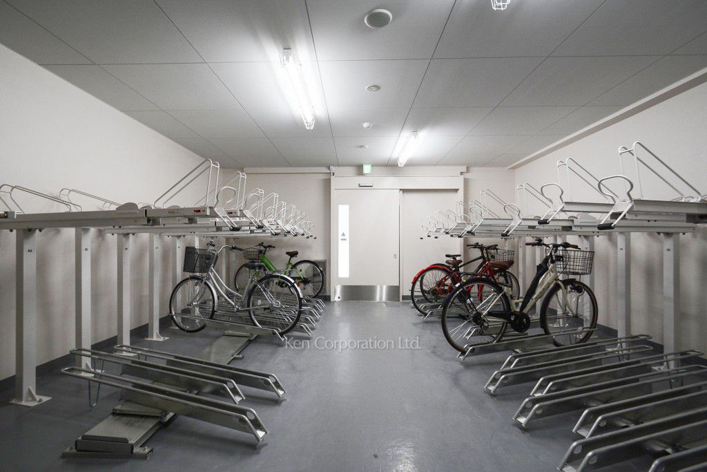 パークナードフィット新富町の写真 駐輪場