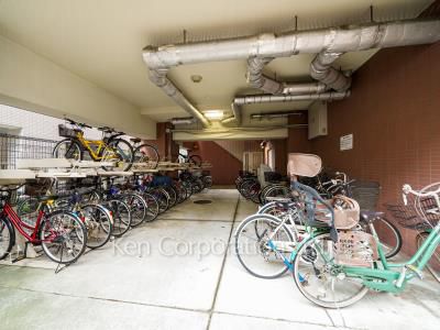 大森シティタワーの写真 駐輪場