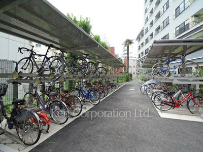 高輪グランドパームスの写真 駐輪場