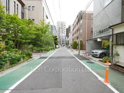 グランドメゾン白金の写真 前面道路