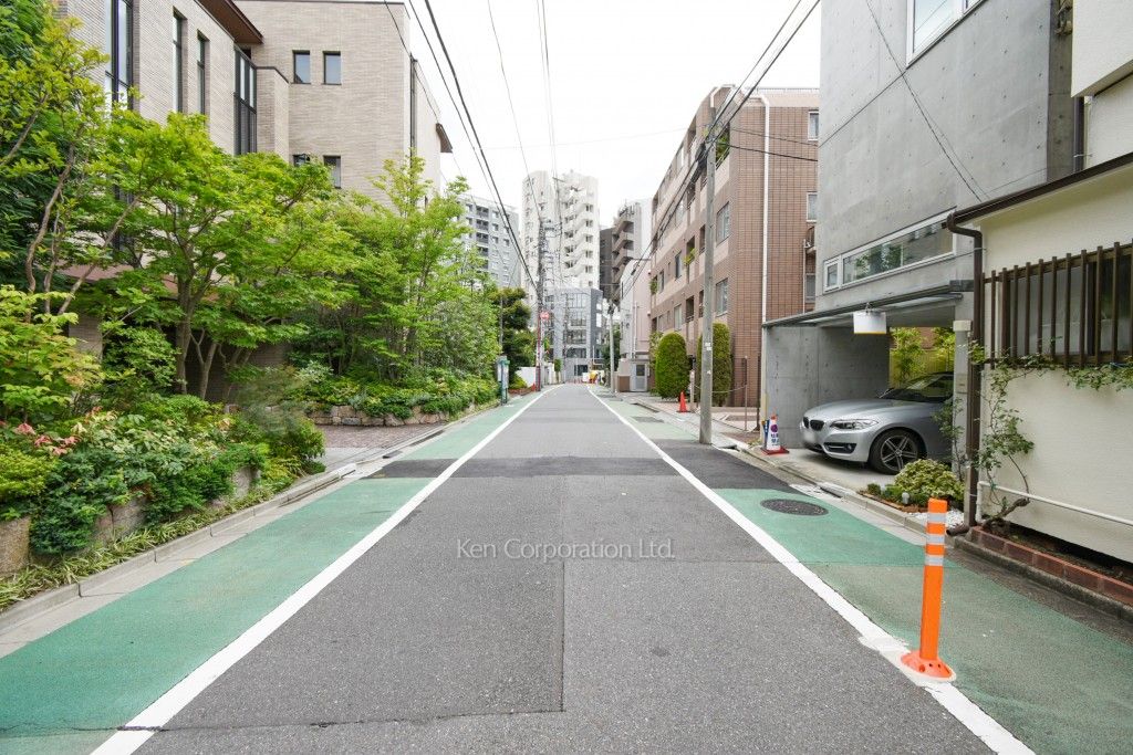 グランドメゾン白金の写真 前面道路