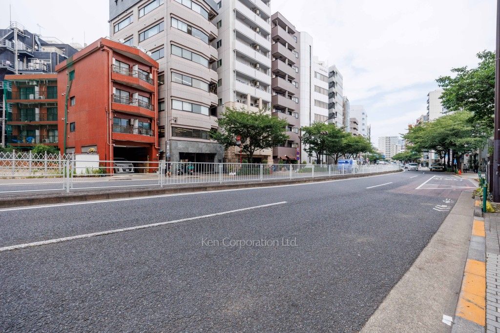 広尾GTビルの写真 前面道路