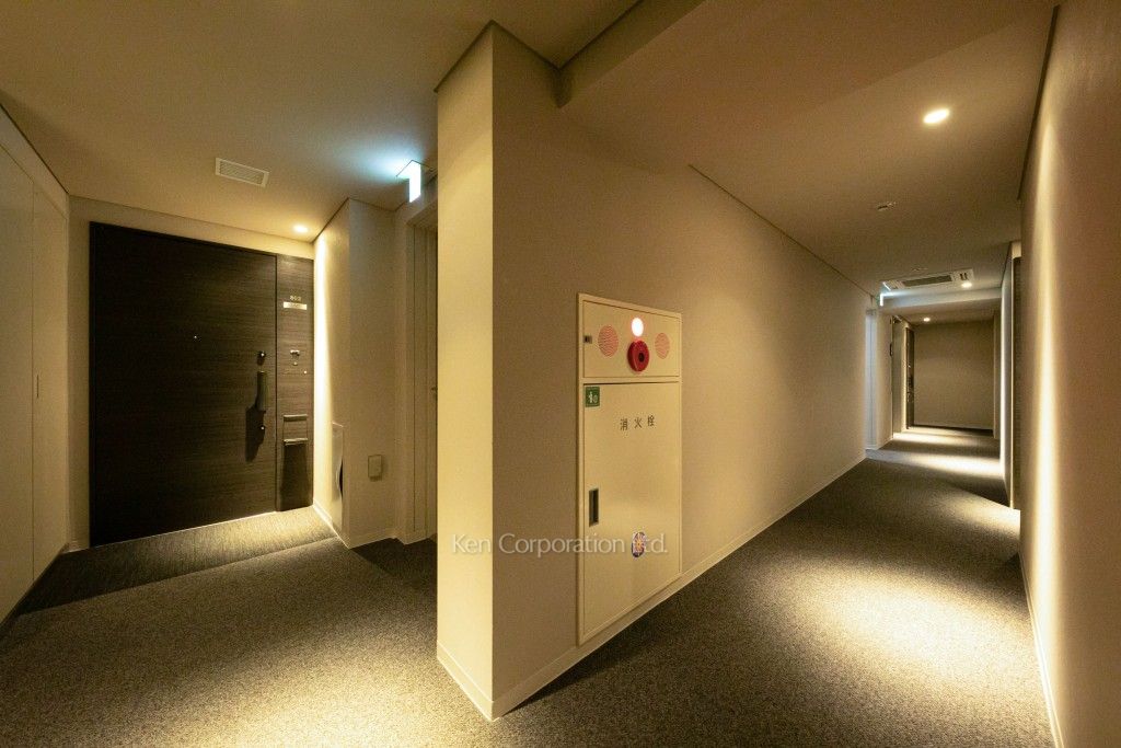 ジオ御苑内藤町の写真 共用廊下