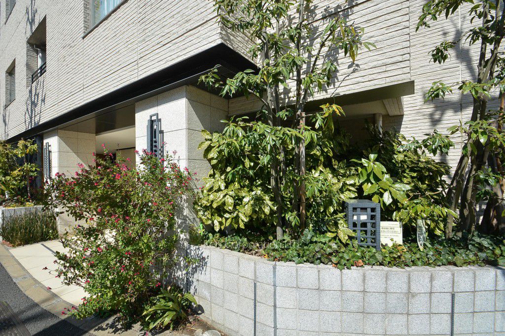 プラウド目黒洗足の写真 中庭・植栽